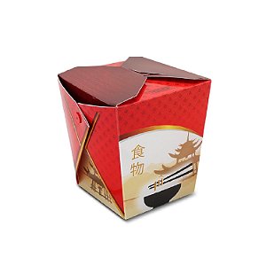 Embalagem Para Comida Chinesa Tipo Box - 500ml Un