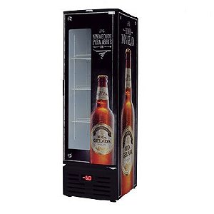 Cervejeira Vertical 284litros Preta Vcfc284-2d000 220v Fricon