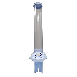 Dispenser Poupa Copos Água Com Botão Automatico Nobre - 33041