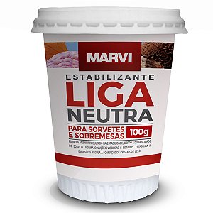 Estabilizante Liga Neutra P/ Sorvetes E Sobremesas M10 100g