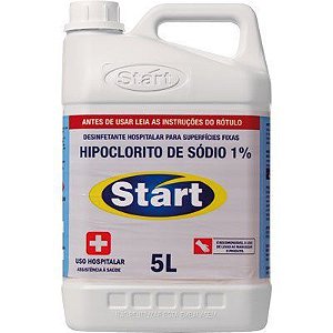 Hipoclorito De Sodio 1% Start 5litros
