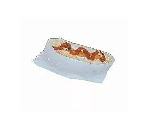 Saco Plástico De Alta Densidade Médio Para Hot Dog 20x12cm C/100unidades