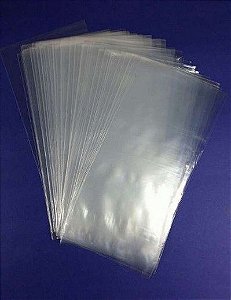 Saco Plástico De Baixa Densidade Liso 24x34x0,04cm 3 Kg C/100unidades