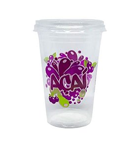 Copo Plast Acai 300ml Pp C/ 50 Unidades