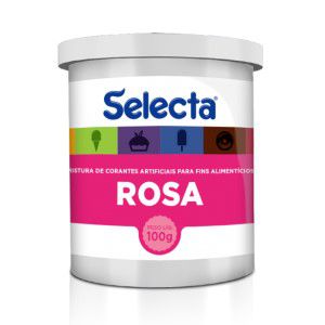 Corante Alimentício Rosa Brilha 100g Selecta