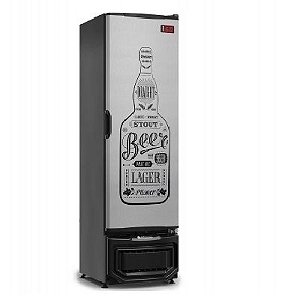 Cervejeira Vertical 230l Gcb-23e Gw/ti 220v Gelopar