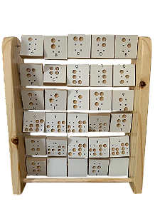 Ábaco Letras em Braile