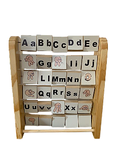 Ábaco Letras em Libras