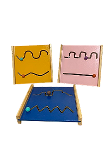 Caixa com Painéis Psicomotores