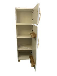 Geladeira Infantil de Madeira (Casinha e Cozinha – Brinquedo Educativo)