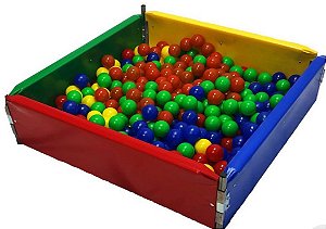 PISCINA DE BOLINHAS 1X1 + 250 BOLINHAS