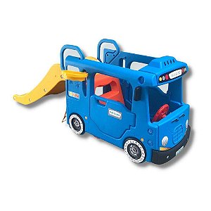 PLAYGROUND ESCORREGADOR E ONIBUS