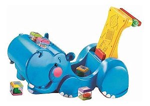 APOIADOR HIPOPÓTAMO PEEK-A-BLOKS FISHER PRICE