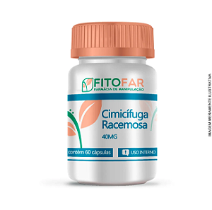 Cimicífuga Racemosa 40MG - 60 Cápsulas