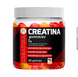 Creatina Gummies 5g - 30 gomas - Fitofar