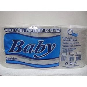 TOALHA BOBINA P/MÃO 50% BABY (6X20X100)