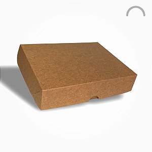 Caixa para Presente Baú Kraft - 22x15,5x5cm - 20 unids.