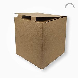 Caixa Panetone 500g Kraft - 15x15,5x16 cm - 20 unids.