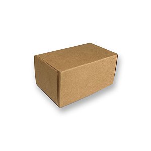 Caixa de Envio E-commerce Kraft 12,5x7,5x6cm - 25 unds.