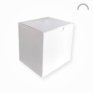 Caixa Branca para Caneca de Porcelana - 11x9,5x11cm - 50 Unids.