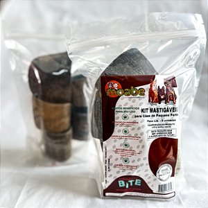 Kit Mastigáveis para Cães de PEQUENO PORTE - 5un