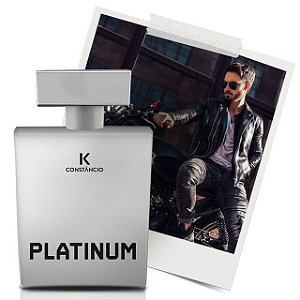 Deo-colônia Platinum masculino 100ml Kconstâncio
