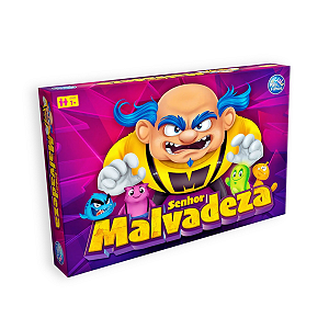 Jogo de Tabuleiro Senhor Malvadeza - Pais e Filhos