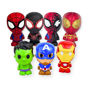 Bonecos Heróis Marvel Ooshies Colecionáveis 10cm