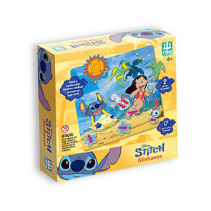 Jogo Alinhavos Stitch Disney Educativo Montessori Madeira