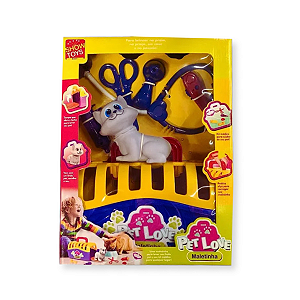 Kit Maleta Pet Love Gatinho Veterinário Show Toys