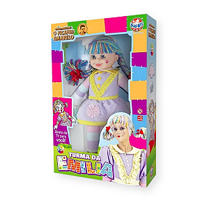 Boneca de Pano Emília - Turma do Picapau Amarelo SBT