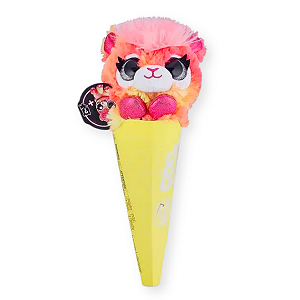 Pelúcia Colecionável Kiki Cones com Surpresa no Cone Neon