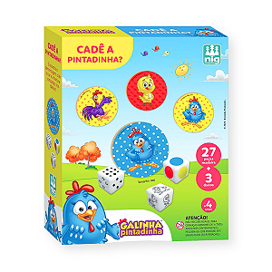 Jogo Educativo Galinha Pintadinha - Cadê a Pintadinha? NIG