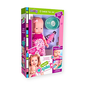 Boneca Xixika Baby Faz Xixi Nova Toys