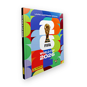 Álbum de Capa Dura Copa do Mundo 2026 Brasil Original Panini