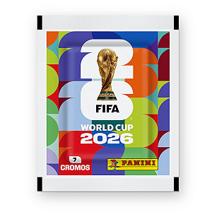 Figurinhas da Copa do Mundo 2026 Brasil - Pacote com 7