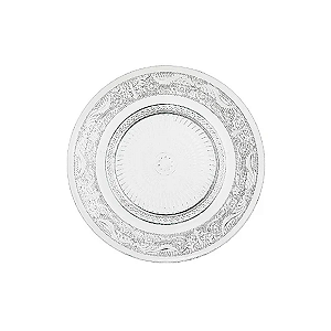 Prato Para Sobremesa de Vidro Angel 20cm