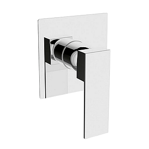 Acabamento para Chuveiro Monocomando Quadra Cromado