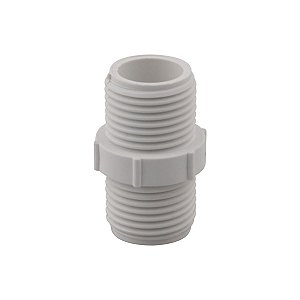 Nipple PVC Duplo 1/2 x 1/2