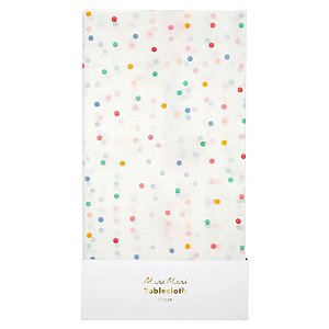 Toalha de Confetti retangular 8/10lugares