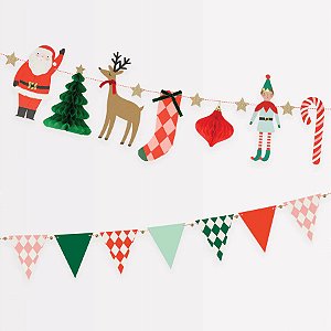 Guirlanda de Natal com Personagens