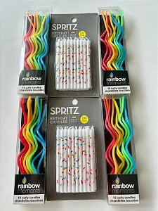 Velas médias Spritz com 20 unidades