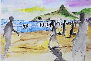 Altinho na Praia de Ipanema