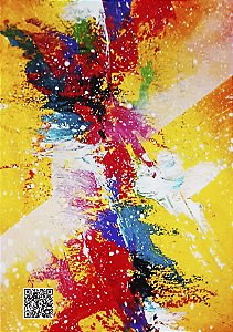 Sketchbooks Abstrato Amarelo