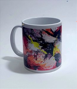Caneca Abstrato Red