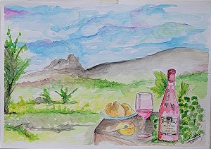 Aquarela Nova Friburgo - Serra do Rio
