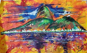 Pão de Açúcar cores quentes