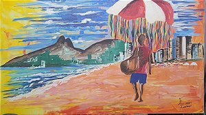Vendedor na Praia do Arpoador - #002