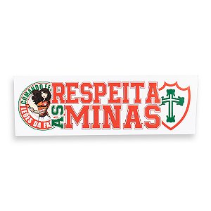 Adesivo Respeita As Minas