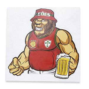 Adesivo Leões Cerveja